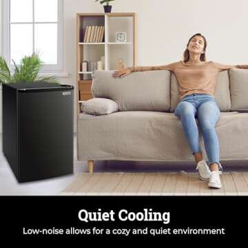 Igloo 3.2 Cu.Ft. Compact Refrigerator with Freezer