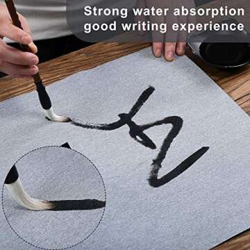 Dianelhall Water Drawing Writing Cloths for Calligraphy Practice
