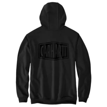 Carhartt Official Men's Rain Defender Sweatshirt - Black