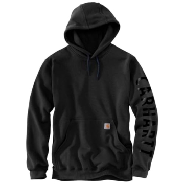 Carhartt Official Men's Rain Defender Sweatshirt - Black