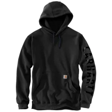 Carhartt Official Men's Rain Defender Sweatshirt - Black