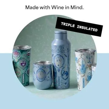 Corkcicle Disney Princess Cinderella Tumbler - 12 oz Insulated Glass