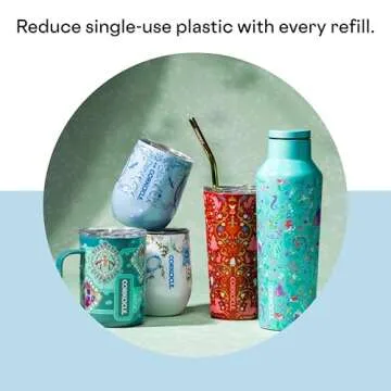 Corkcicle Disney Princess Cinderella Tumbler - 12 oz Insulated Glass