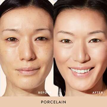 LAURA GELLER NEW YORK The Ideal Fix Concealer - Porcelain - Buildable Medium to Full Coverage Liquid...