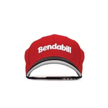 Bendabill Hat Bill Bender (2 Pack) Perfect Hat Bending Strap, Conveniently Shape Your Hat To Your Liking, Hat Curving Tool, Brim Curver, Steaming Optional (Black)