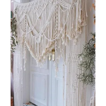 Macrame Wall Hanging for Bohemian Decor and Weddings