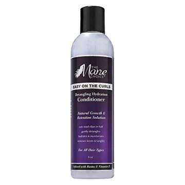 THE MANE CHOICE- Easy On The Curls Detangling & Hydration Conditioner - Biotin, Avocado Oil and Vita...