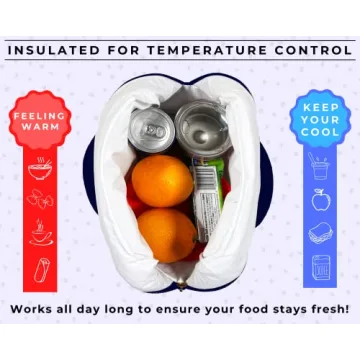 Stylish Steel Mill Insulated Lunch Tote Bag for Women