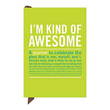 Knock Knock I'm Kind Of Awesome Inner-Truth Journal - Celebrate Your Awesomeness!