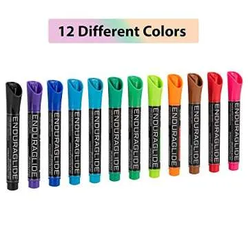 Quartet Dry Erase Markers - 12 Pack Assorted Colors for All Uses