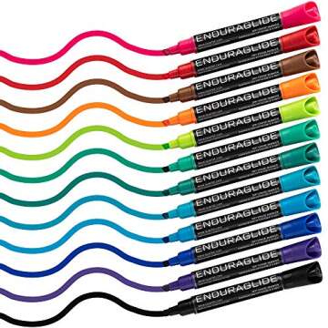 Quartet Dry Erase Markers - 12 Assorted Colors for Creativity