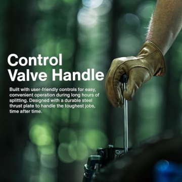 Portable 20 Ton Landworks Log Splitter for Efficient Wood Splitting