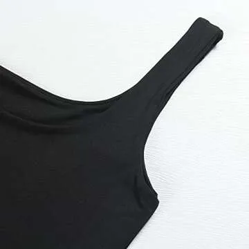 Artfish Women's Strappy Crop Tank Top for All Occasions