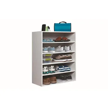 ClosetMaid 1565 Stackable 5-Shelf Organizer for Effortless Storage