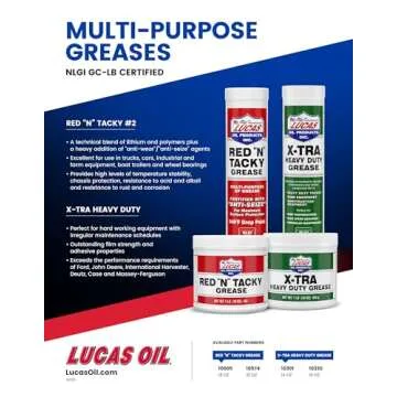 Lucas Oil Heavy Duty Grease - Long-Lasting Protection