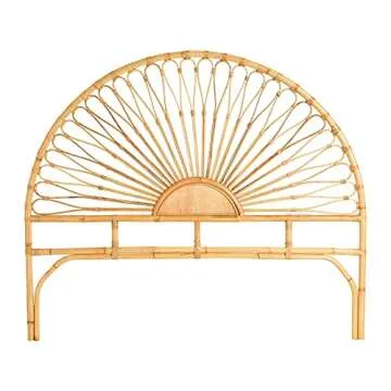 Stylish Creative Co-Op Rattan Headboard for King-Size Beds