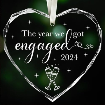 NewEleven Engagement Gifts for Couples 2024 - First Christmas Engaged Gifts for Her - Engagement Gif...