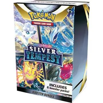 Pokemon TCG: Sword & Shield Silver Tempest Booster Bundle - 6 Powerful Packs