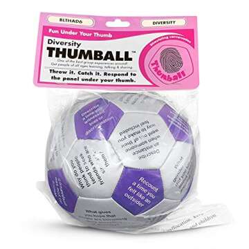 Trainers Warehouse Diversity Thumball 6” | Icebreaker and Conversation Starter | Fun, Safe & Easy ...