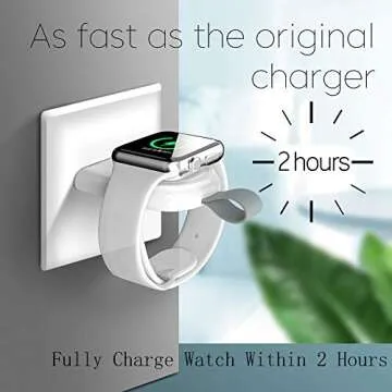 Portable Magnetic Charger for All Apple Watch Models