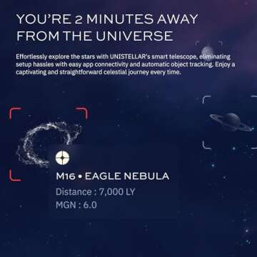 UNISTELLAR - Equinox 2 - Smart Digital Telescope - Ideal for All Users - iPhone and Android Compatible - 114mm Aperture