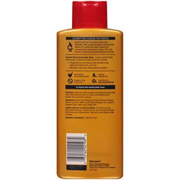 Eucerin Skin Calming Body Wash, Gentle Body Wash for Dry, Itchy Skin, Free of Soap, Fragrances and Dyes, 16.9 Fl Oz Bottle