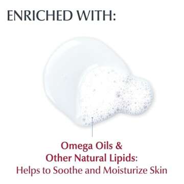 Eucerin Skin Calming Body Wash, Gentle Body Wash for Dry, Itchy Skin, Free of Soap, Fragrances and Dyes, 16.9 Fl Oz Bottle