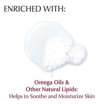 Eucerin Skin Calming Body Wash, Gentle Body Wash for Dry, Itchy Skin, Free of Soap, Fragrances and Dyes, 16.9 Fl Oz Bottle