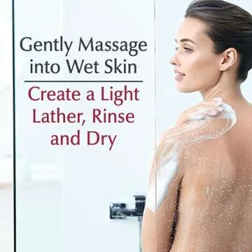 Eucerin Skin Calming Body Wash, Gentle Body Wash for Dry, Itchy Skin, Free of Soap, Fragrances and Dyes, 16.9 Fl Oz Bottle