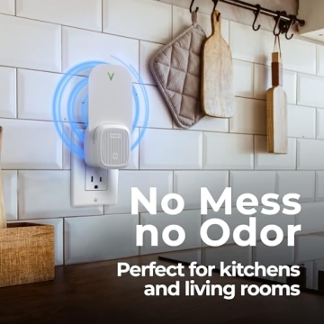 VEYOFLY Indoor Fly Trap 4 Devices 12 Refills Bug-Free Home