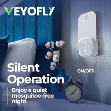 VEYOFLY Indoor Fly Trap 4 Devices 12 Refills Bug-Free Home