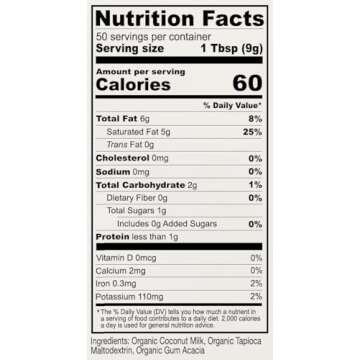 Anthony's Organic Coconut Milk Powder - Vegan & Dairy Free