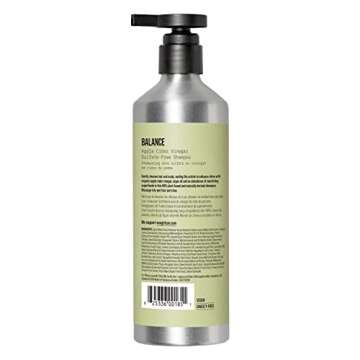 AG Hair Balance Apple Cider Vinegar Sulfate-Free Shampoo, 12 Fl Oz