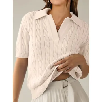 Style Meets Comfort: ANRABESS Women's Crop Sweater