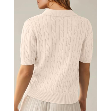 Style Meets Comfort: ANRABESS Women's Crop Sweater