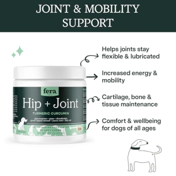 Fera Pet Organics Vet-Created Hip & Joint Supplement for Dogs