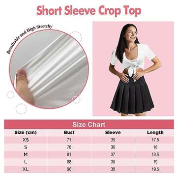 YIXAXKAO Halloween Women Costume Pop Singer Costume Furry Hair Scrunchies Pleated Skater Skirt Tie up Shirt Thigh High Socks