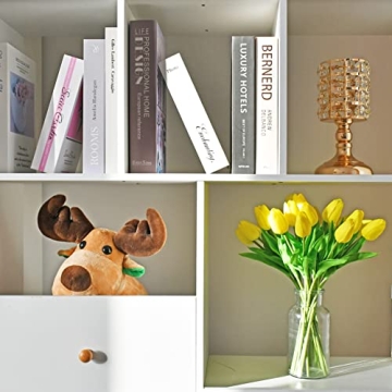 Mandy's Yellow Artificial Tulip Flowers 20pcs - Home Decor