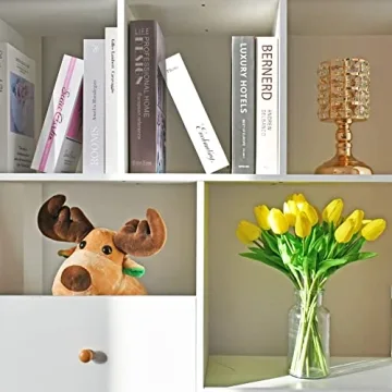 Mandy's Yellow Artificial Tulip Flowers 20pcs - Home Decor