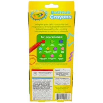 Global Beauty Group Bathtub Crayons for Kids' Fun