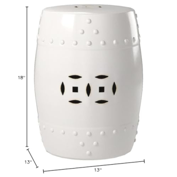 Elegant SAFAVIEH Modern Ming Ceramic Garden Stool