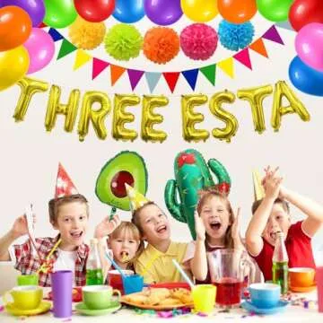 Three Esta Birthday Decorations Mexican Third Birthday Party Decoration 3rd Birthday Decorations Three Birthday Decorations Fiesta Birthday Party Decoration Cinco De Mayo Mexican Taco Party Decoration