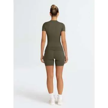 Trendy Queen Womens 2 Piece Workout Sets Short Matching Lounge Sets Summer Clothes Going Out Gym Outfits