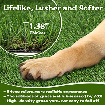XLX TURF 48" x 30" Artificial Grass for Dogs