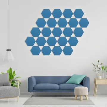 Hexagonal Acoustic Panels for Superior Sound Absorption