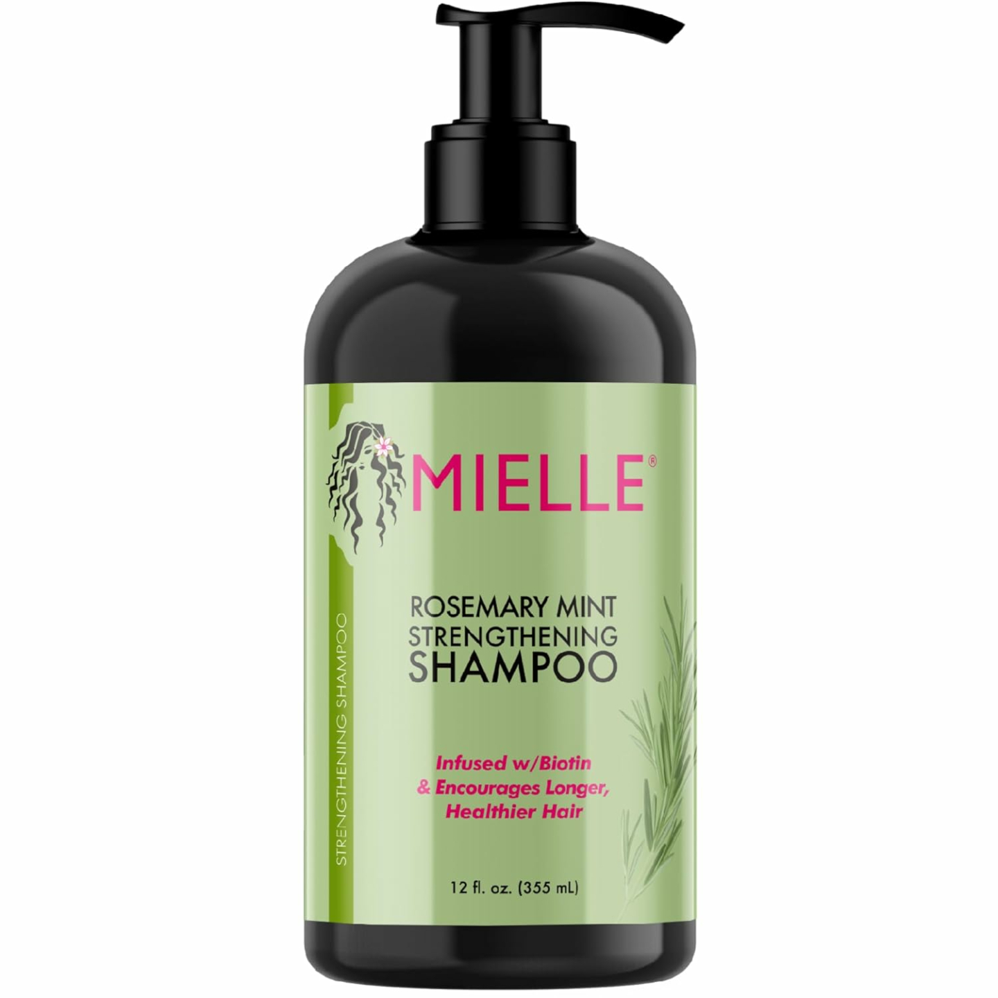 Mielle Organics Rosemary Mint Shampoo 12oz - Strengthens