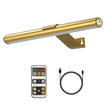 VIGMOJ Wireless Rechargeable Picture Light with Remote Control