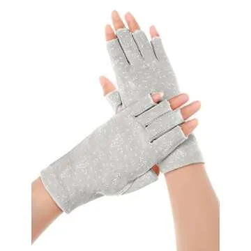 Maxdot Sunblock Fingerless Gloves for Women - UV Protection