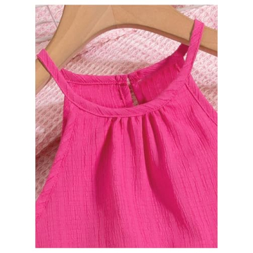 SweatyRocks Girl's Summer 2 Piece Ruffle Outfit Set