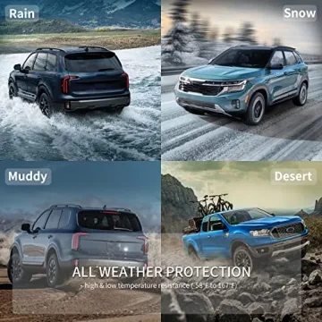 KELCSEECS Floor Mats for Kia & Hyundai All Weather Protection